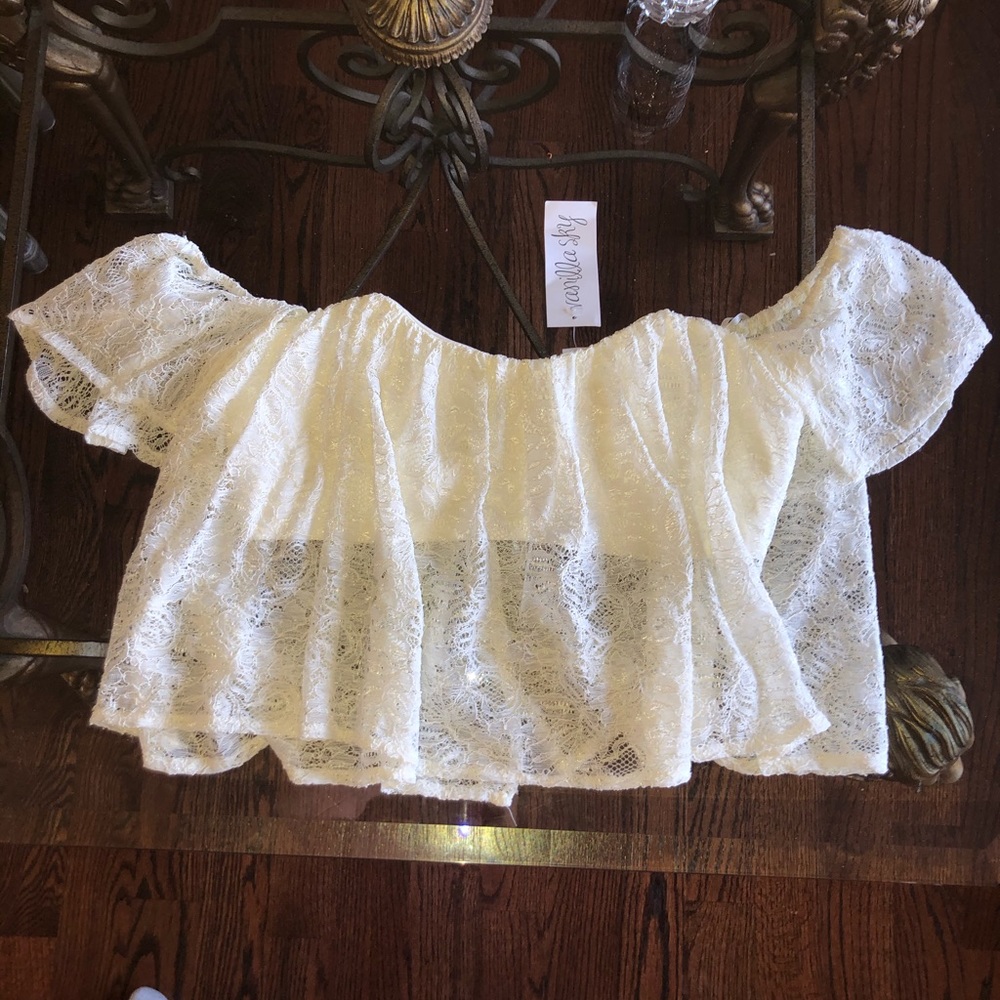 Strapless off the shoulder tube top - Picture 3 of 11